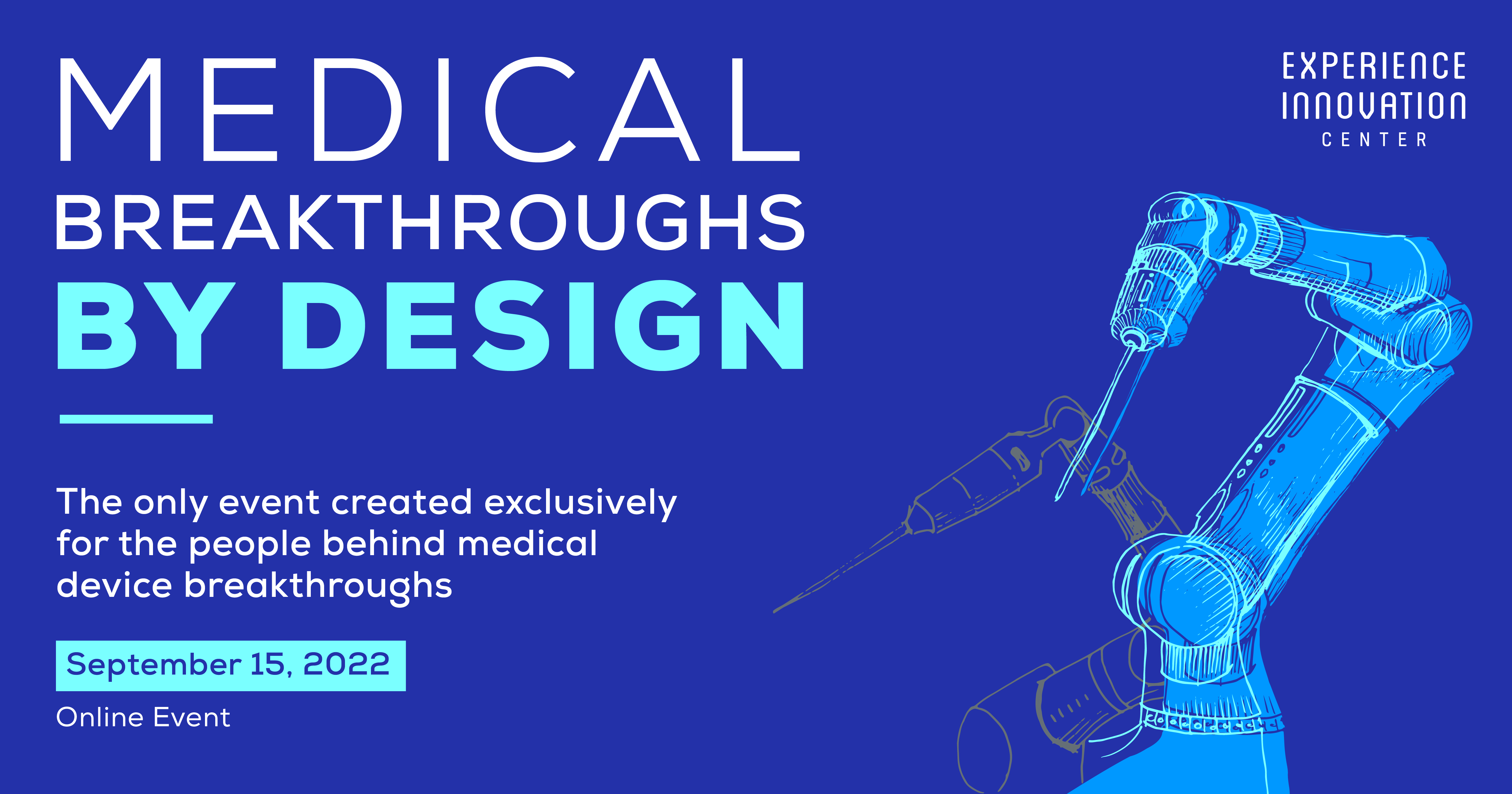 Upcoming Online Event: Medical Breakthroughs By Design